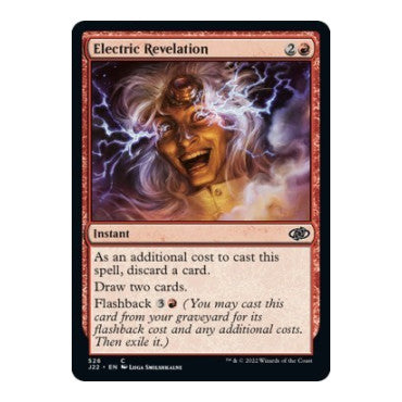 Electric Revelation (J22) #526 Common (Lightly Played) Jumpstart 2022 Magic: The Gathering: 2022