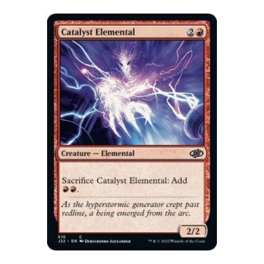 Catalyst Elemental (J22) #510 Common (Lightly Played) Jumpstart 2022 Magic: The Gathering: 2022