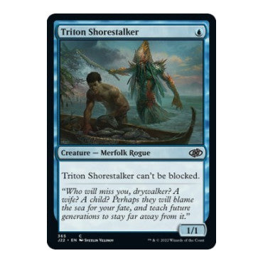 Triton Shorestalker (J22) #365 Common (Lightly Played) Jumpstart 2022 Magic: The Gathering: 2022