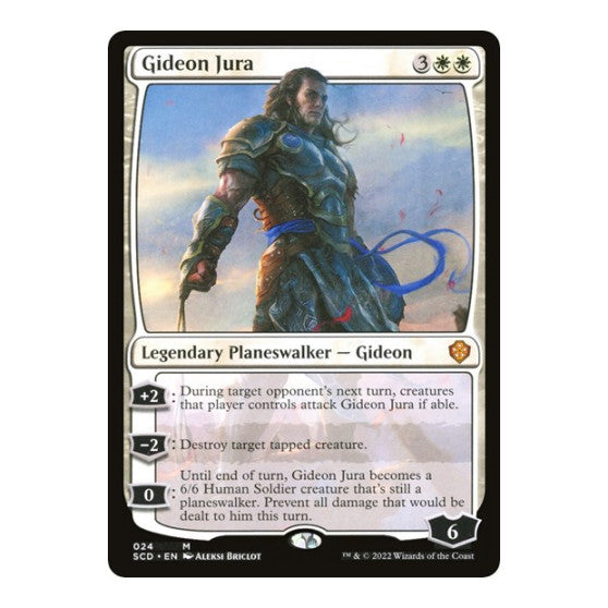 Gideon Jura (SCD) #24 Mythic Rare (Lightly Played) Starter Commander Decks Magic: The Gathering: 2022