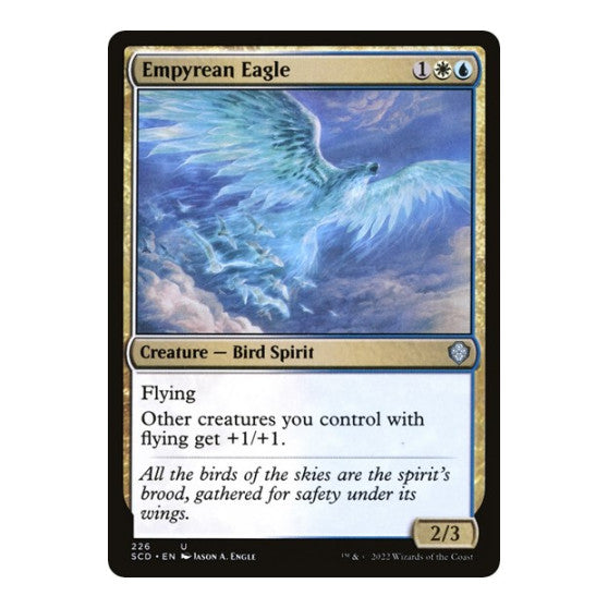 Empyrean Eagle (SCD) #226 Uncommon (Lightly Played) Starter Commander Decks Magic: The Gathering: 2022