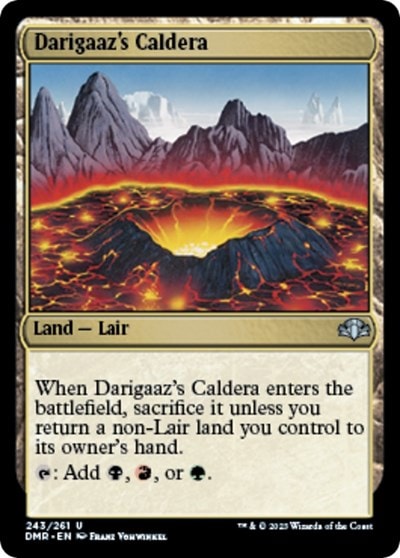 Darigaazs Caldera (DMR) #243 Uncommon (Lightly Played) Dominaria Remastered Magic: The Gathering: 2023