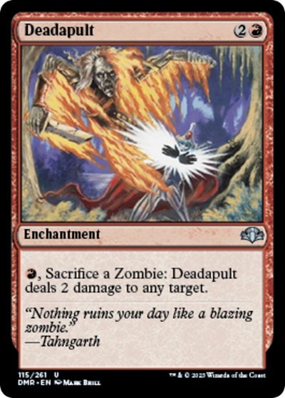 Deadapult (DMR) #115 Uncommon (Lightly Played) Dominaria Remastered Magic: The Gathering: 2023