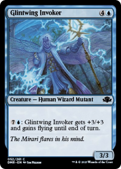 Glintwing Invoker (DMR) #52 Common (Lightly Played) Dominaria Remastered Magic: The Gathering: 2023