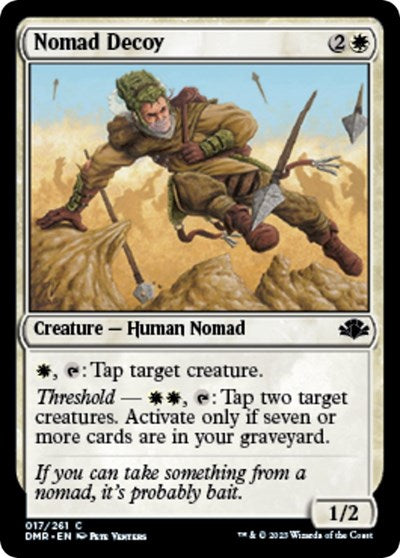 Nomad Decoy (DMR) #17 Common (Foil Lightly Played) Dominaria Remastered Magic: The Gathering: 2023