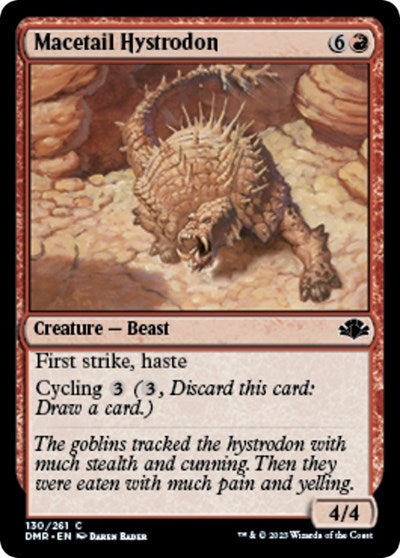 Macetail Hystrodon (DMR) #130 Common Dominaria Remastered Magic: The Gathering: 2023