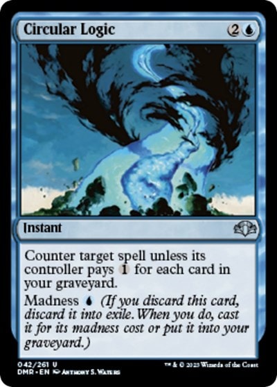 Circular Logic (DMR) #42 Uncommon (Lightly Played) Dominaria Remastered Magic: The Gathering: 2023