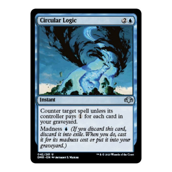 Circular Logic (DMR) #42 Uncommon (Lightly Played) Dominaria Remastered Magic: The Gathering: 2023