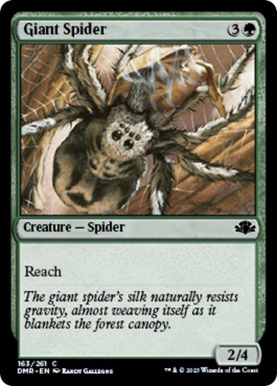 Giant Spider (DMR) #163 Common (Lightly Played) Dominaria Remastered Magic: The Gathering: 2023