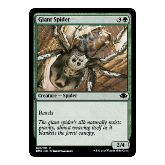 Giant Spider (DMR) #163 Common Dominaria Remastered Magic: The Gathering: 2023