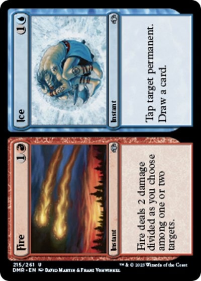 Fire Ice (DMR) #215 Uncommon (Lightly Played) Dominaria Remastered Magic: The Gathering: 2023