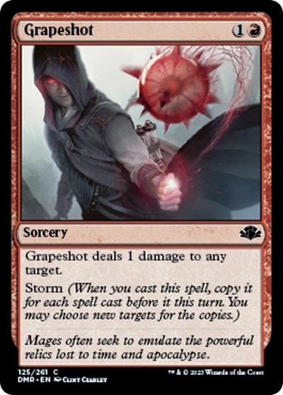 Grapeshot (DMR) #125 Common (Lightly Played) Dominaria Remastered Magic: The Gathering: 2023