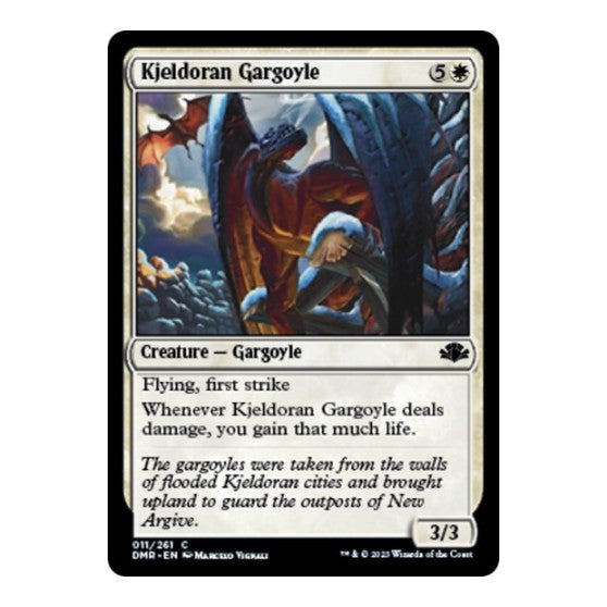 Kjeldoran Gargoyle (DMR) #11 Common (Lightly Played) Dominaria Remastered Magic: The Gathering: 2023