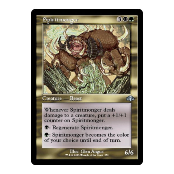 Spiritmonger (Retro Frame) (DMR) #370 Uncommon (Lightly Played) Dominaria Remastered Magic: The Gathering: 2023
