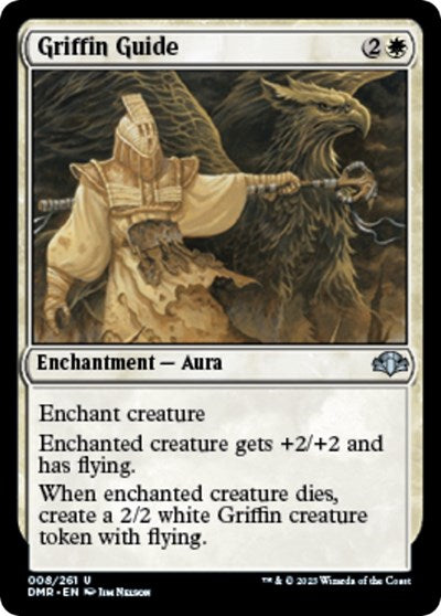 Griffin Guide (DMR) #8 Uncommon (Lightly Played) Dominaria Remastered Magic: 2023
