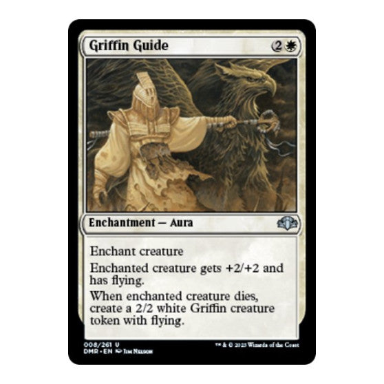 Griffin Guide (DMR) #8 Uncommon (Lightly Played) Dominaria Remastered Magic: The Gathering: 2023