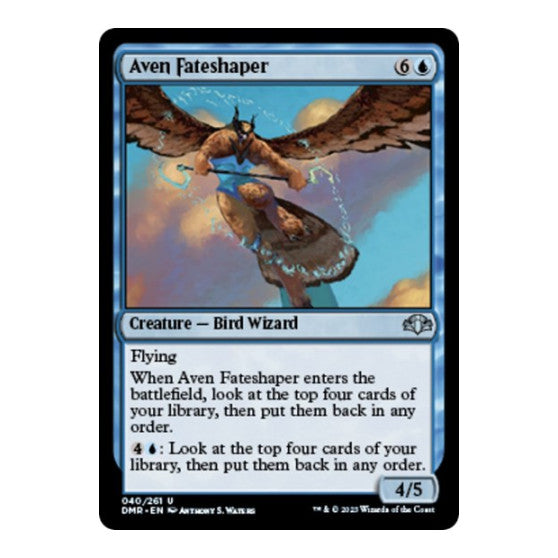 Aven Fateshaper (DMR) #40 Uncommon (Lightly Played) Dominaria Remastered Magic: The Gathering: 2023