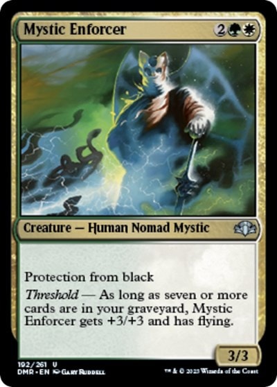 Mystic Enforcer (DMR) #192 Uncommon (Lightly Played) Dominaria Remastered Magic: The Gathering: 2023