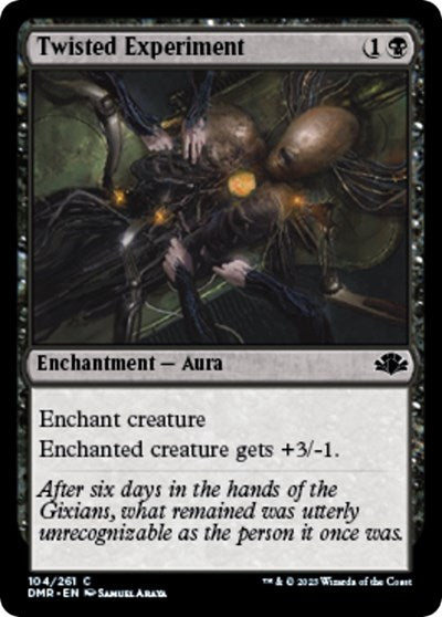 Twisted Experiment (DMR) #104 Common (Lightly Played) Dominaria Remastered Magic: The Gathering: 2023