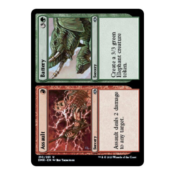 Assault Battery (DMR) #210 Uncommon Dominaria Remastered Magic: The Gathering: 2023