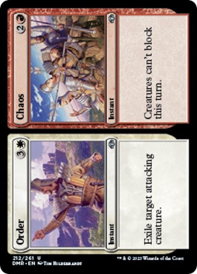 Order Chaos (DMR) #212 Uncommon (Lightly Played) Dominaria Remastered Magic: The Gathering: 2023