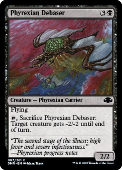 Phyrexian Debaser (DMR) #97 Common (Lightly Played) Dominaria Remastered Magic: The Gathering: 2023