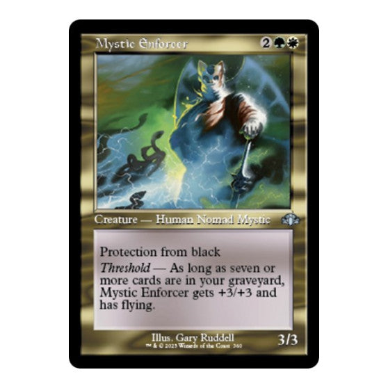 Mystic Enforcer Retro Frame (DMR) #360 Uncommon (Lightly Played) Dominaria Remastered Magic: The Gathering: 2023