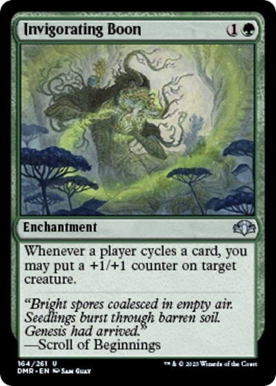 Invigorating Boon (DMR) #164 Uncommon (Lightly Played) Dominaria Remastered Magic: The Gathering: 2023