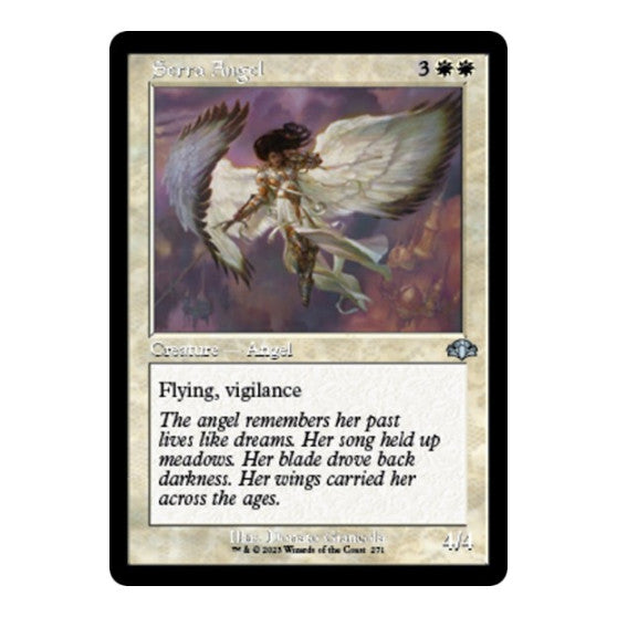 Serra Angel Retro Frame (DMR) #271 Uncommon Dominaria Remastered Magic: The Gathering: 2023