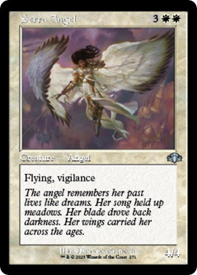 Serra Angel Retro Frame (DMR) #271 Uncommon Dominaria Remastered Magic: 2023