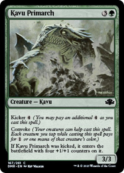 Kavu Primarch (DMR) #167 Common (Lightly Played) Dominaria Remastered Magic: The Gathering: 2023