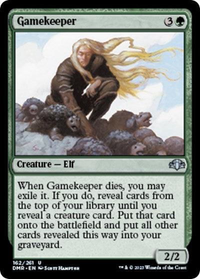 Gamekeeper (DMR) #162 Uncommon (Lightly Played) Dominaria Remastered Magic: The Gathering: 2023