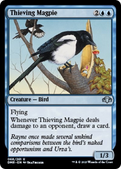 Thieving Magpie (DMR) #68 Uncommon (Lightly Played) Dominaria Remastered Magic: The Gathering: 2023