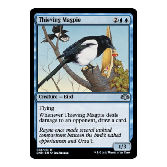 Thieving Magpie (DMR) #68 Uncommon (Lightly Played) Dominaria Remastered Magic: The Gathering: 2023
