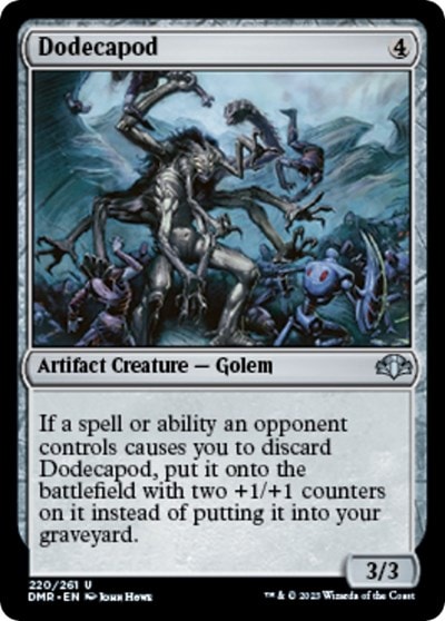Dodecapod (DMR) #220 Uncommon (Lightly Played) Dominaria Remastered Magic: The Gathering: 2023