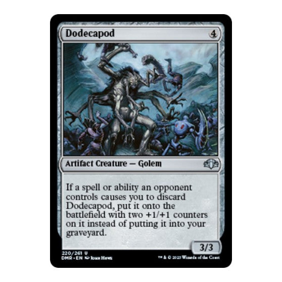 Dodecapod (DMR) #220 Uncommon (Lightly Played) Dominaria Remastered Magic: The Gathering: 2023