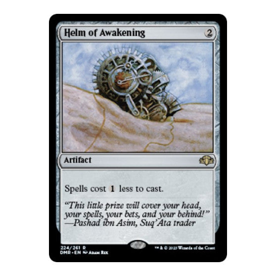 Helm of Awakening (DMR) #224 Rare (Lightly Played) Dominaria Remastered Magic: The Gathering: 2023