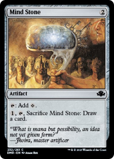 Mind Stone (DMR) #232 Common (Foil Near Mint) Dominaria Remastered Magic: 2023