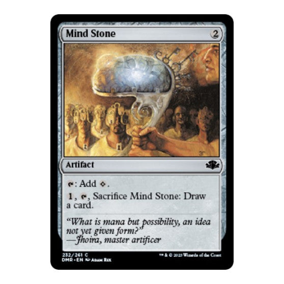 Mind Stone (DMR) #232 Common Dominaria Remastered Magic: The Gathering: 2023