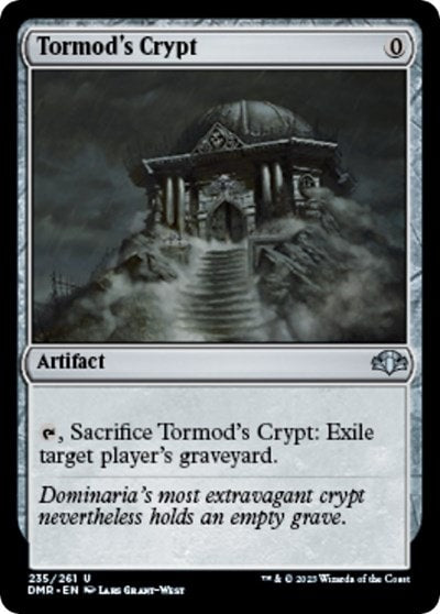 Tormods Crypt (DMR) #235 Uncommon (Lightly Played) Dominaria Remastered Magic: The Gathering: 2023