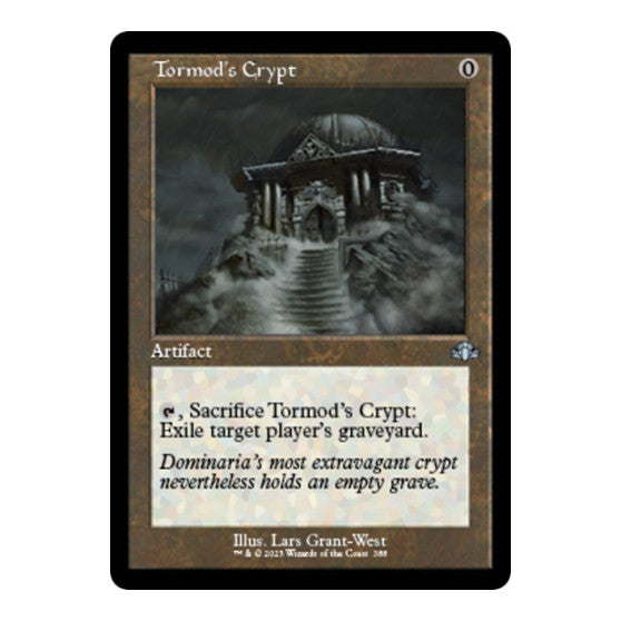 Tormods Crypt Retro Frame (DMR) #388 Uncommon (Lightly Played) Dominaria Remastered Magic: The Gathering: 2023