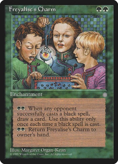 Freyalises Charm (ICE) #240 Uncommon (Moderately Played) Ice Age Magic: The Gathering: 1995