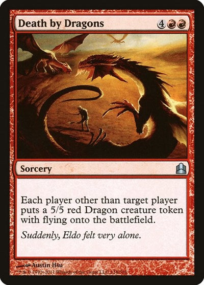 Death by Dragons (CMD) #118 Uncommon (Near Mint) Commander Magic: The Gathering: 2011