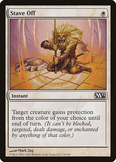 Stave Off (M12) #36 Common Magic 2012 (M12) Magic: The Gathering: 2011