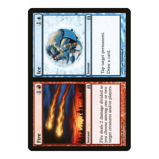 Fire Ice (CMD) #198 Uncommon (Lightly Played) Commander Magic: The Gathering: 2011