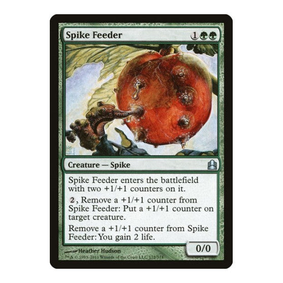Spike Feeder (CMD) #172 Uncommon (Heavily Played) Commander Magic: The Gathering: 2011