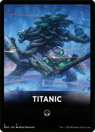 Titanic Theme Card (BRO) #5 T (Lightly Played) The Brothers' War Magic: 2022
