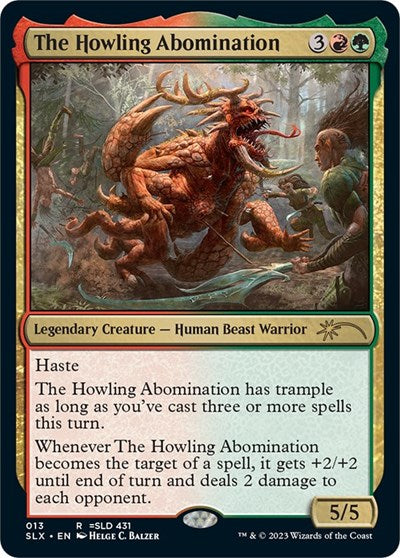 The Howling Abomination (SLX) #13 Rare (Lightly Played) SLX Cards Magic: The Gathering: 2026