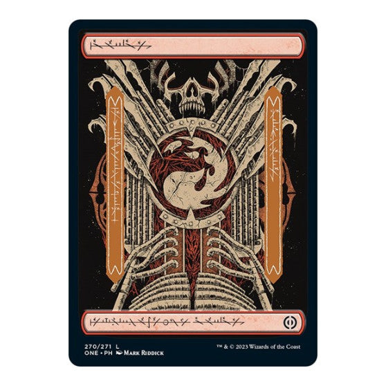 Mountain 270 Full Art (ONE) #270 Land Phyrexia: All Will Be One Magic: The Gathering: 2023