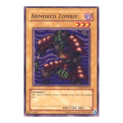 Armored Zombie (MRD-EN) #MRD-EN013 Common (Unlimited Near Mint) Metal Raiders (Worldwide English) YuGiOh: 2004